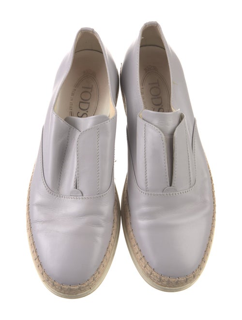 Tod's Leather Espadrilles