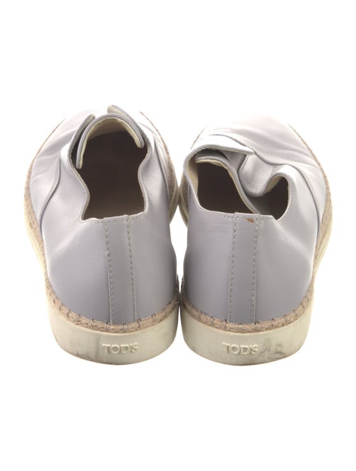 Tod's Leather Espadrilles