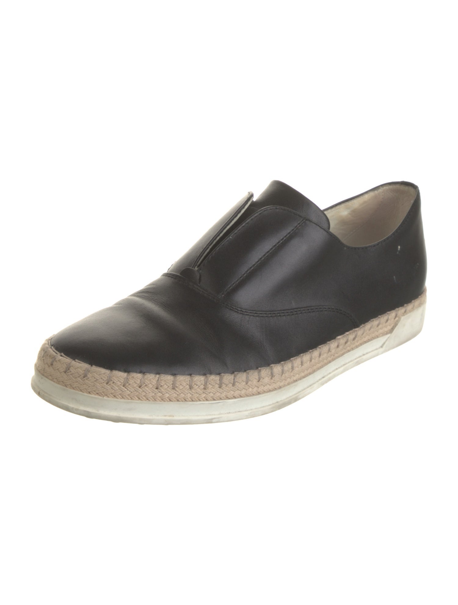 Tod's Leather Espadrille Sneakers