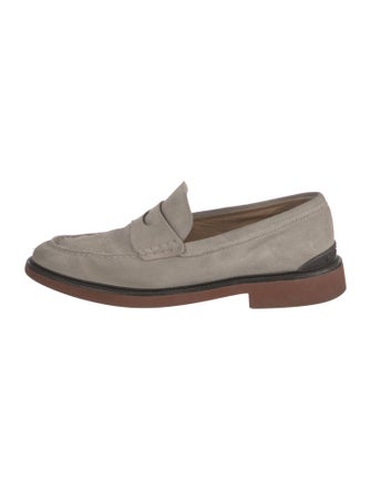 Tod's Suede Dress Loafers