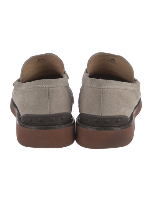 Tod's Suede Dress Loafers