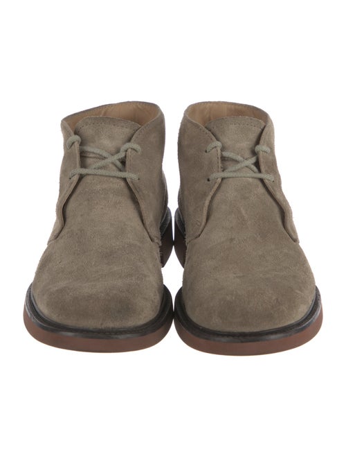 Tod's Suede Lace-Up Boots