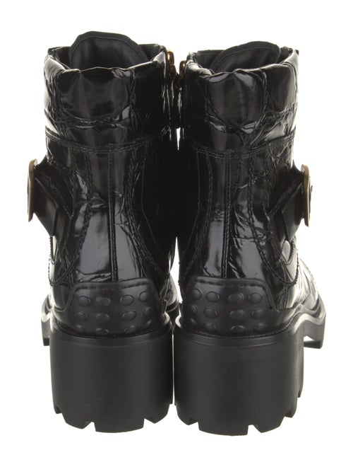 Tod's Leather Combat Boots