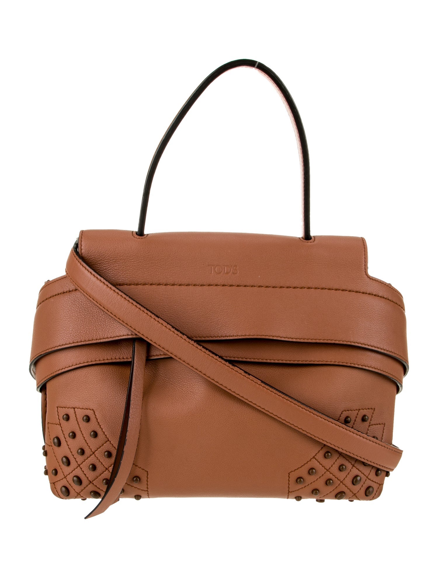 Tod's Leather Top Handle Bag