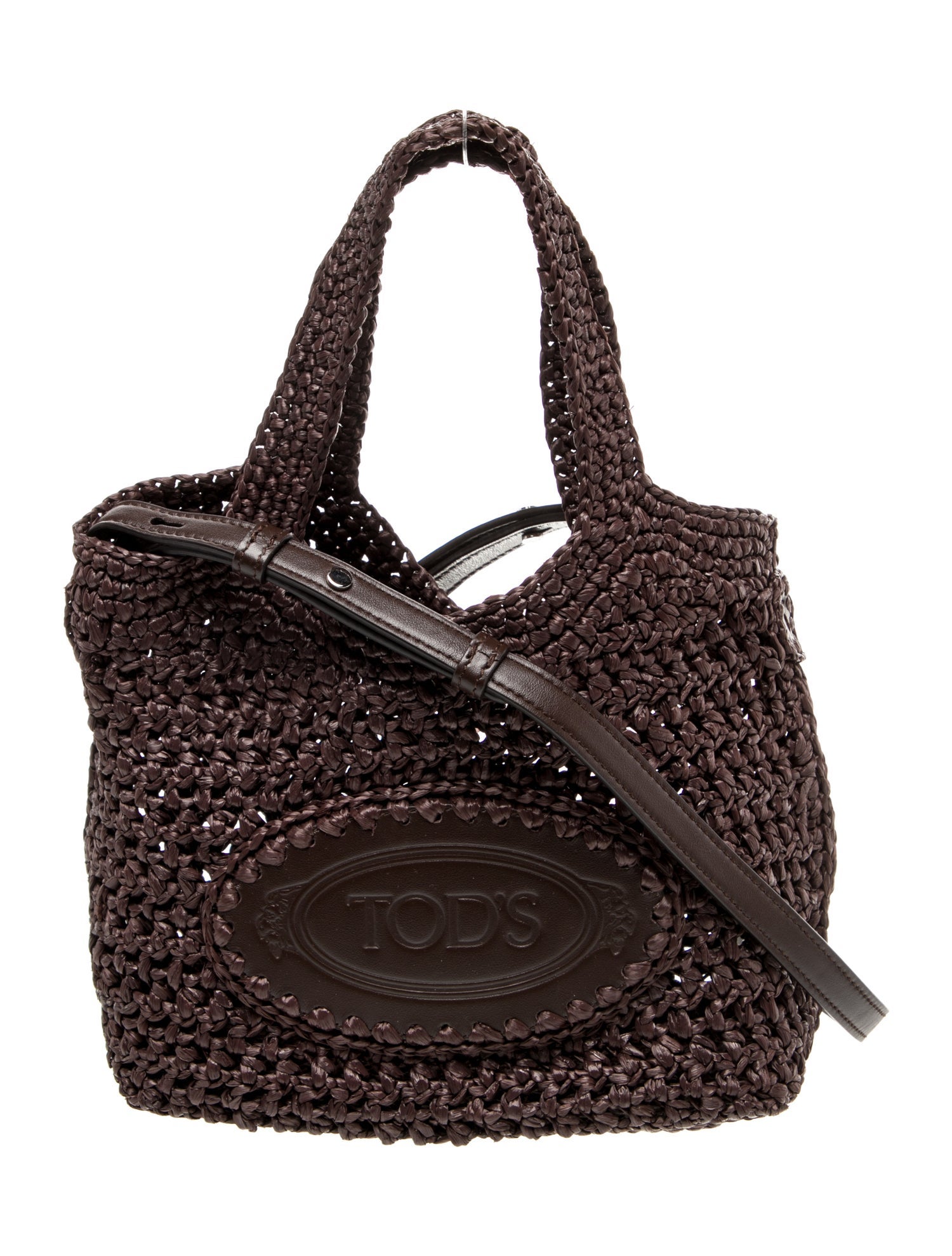 Tod's Raffia Shoulder Bag