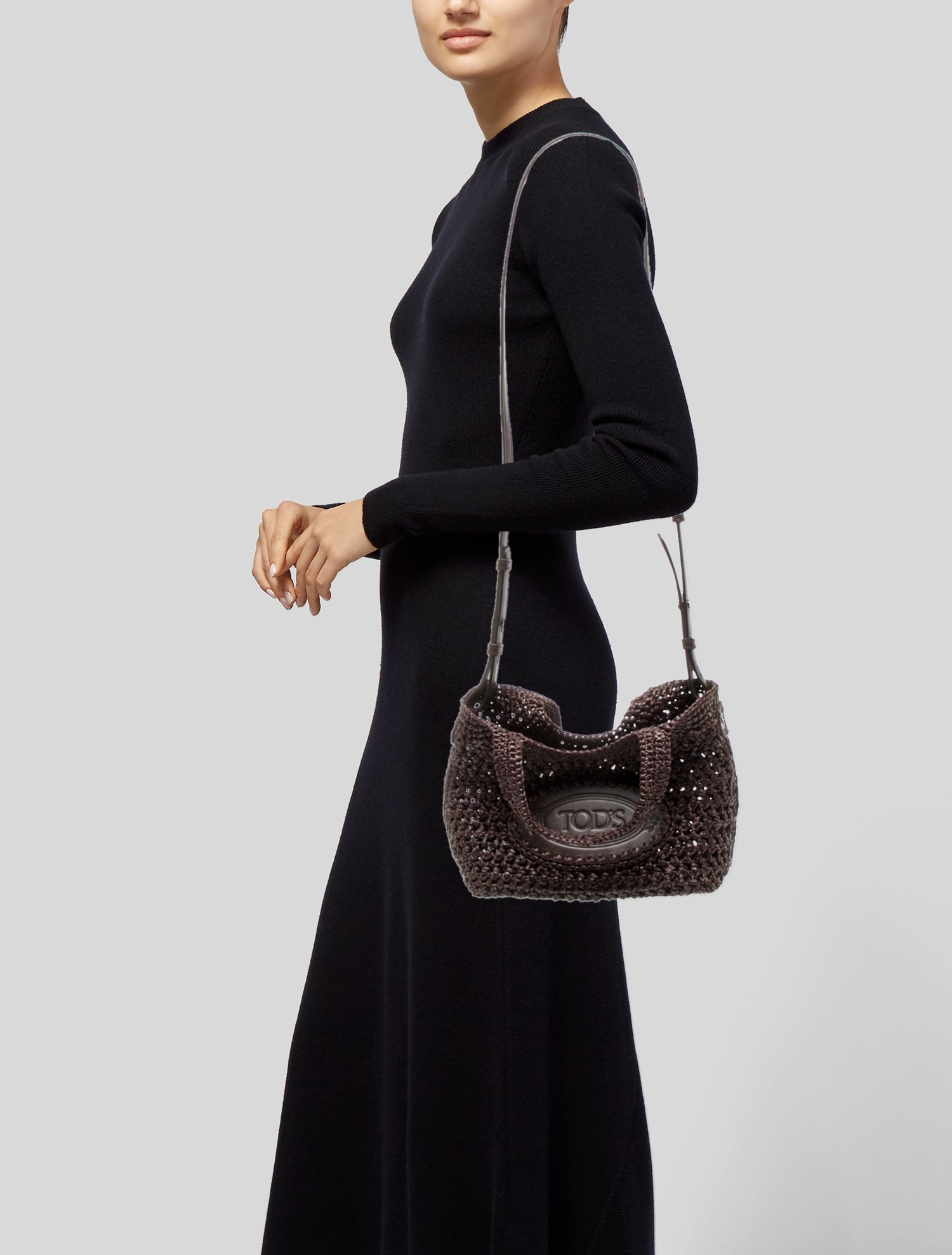 Tod's Raffia Shoulder Bag