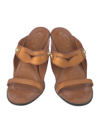 Tod's Leather Slides