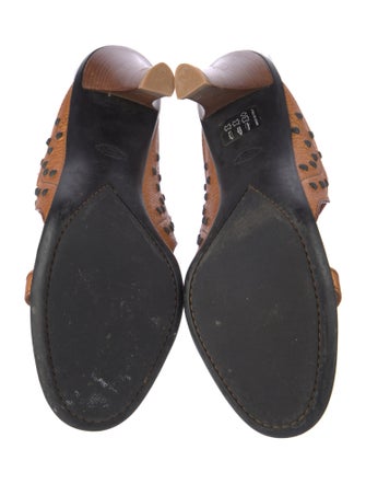 Tod's Leather Slides