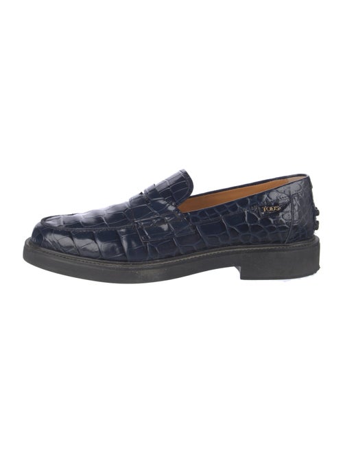 Tod's Crocodile Loafers