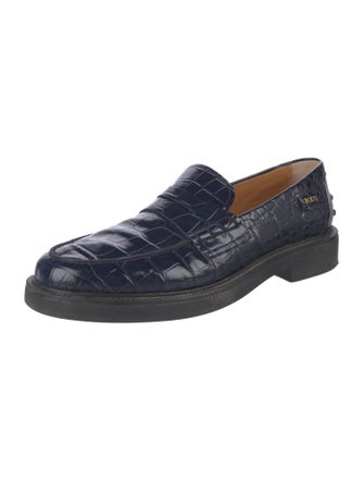 Tod's Crocodile Loafers