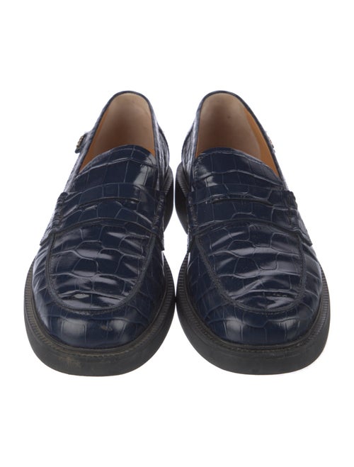 Tod's Crocodile Loafers