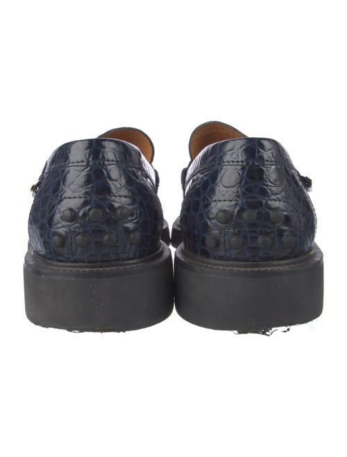 Tod's Crocodile Loafers