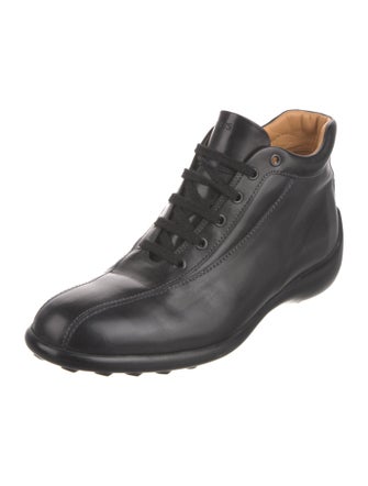 Tod's Leather Lace-Up Boots