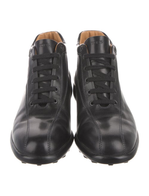 Tod's Leather Lace-Up Boots