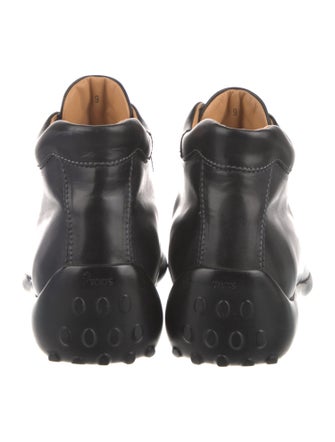 Tod's Leather Lace-Up Boots