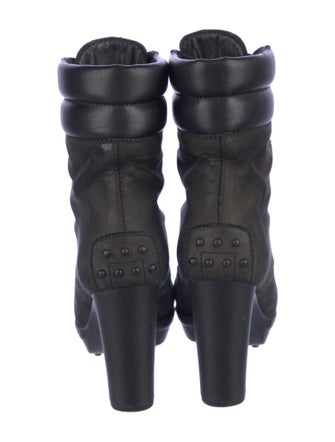 Tod's Leather Lace-Up Boots