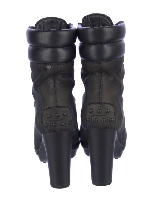 Tod's Leather Lace-Up Boots