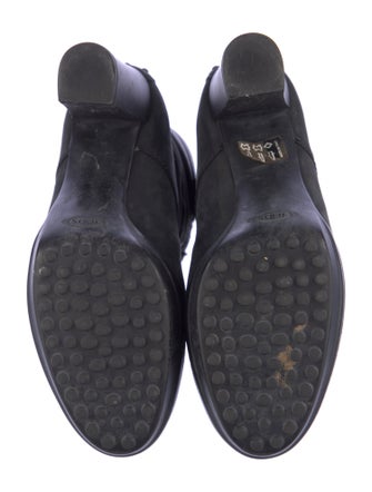 Tod's Leather Lace-Up Boots