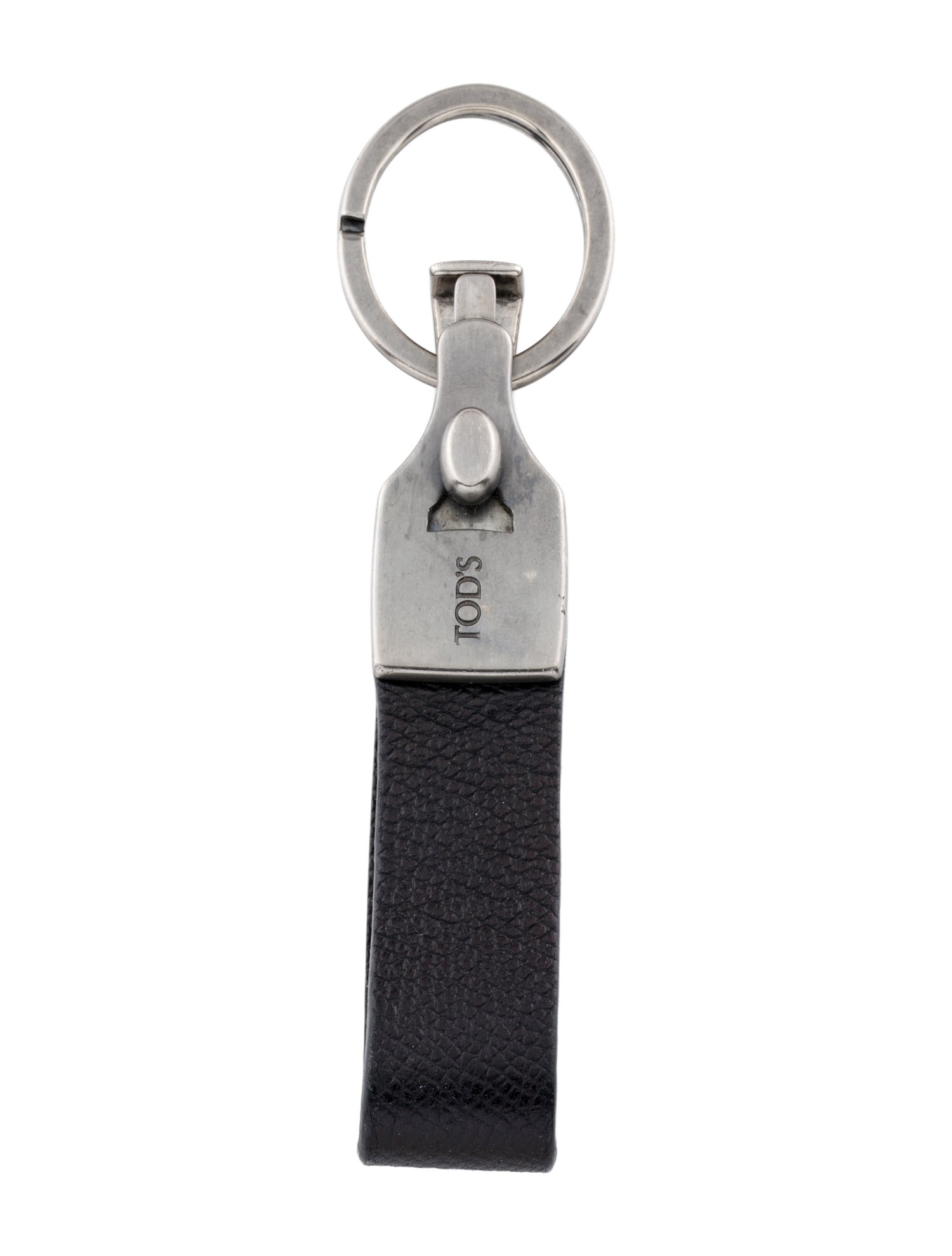 Tod's Solid Leather Keychain