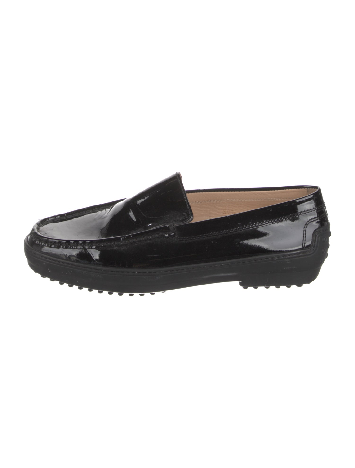 Tod's Patent Leather Loafers