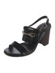 Tod's Patent Leather Slingback Sandals