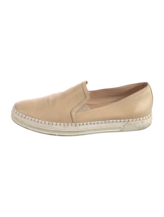 Tod's Leather Espadrille Sneakers
