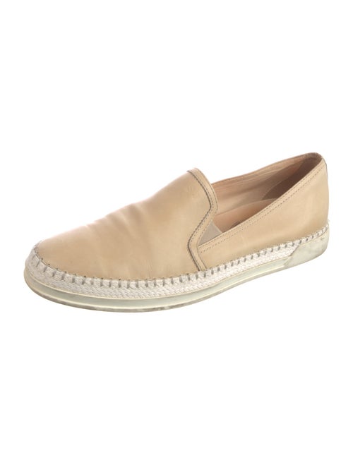 Tod's Leather Espadrille Sneakers