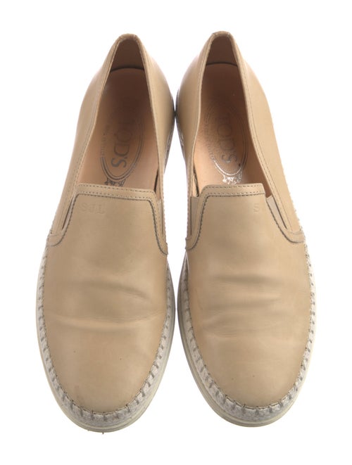 Tod's Leather Espadrille Sneakers