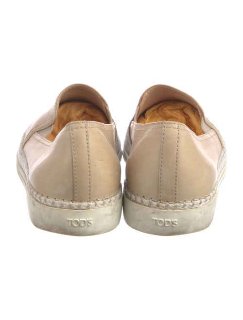 Tod's Leather Espadrille Sneakers