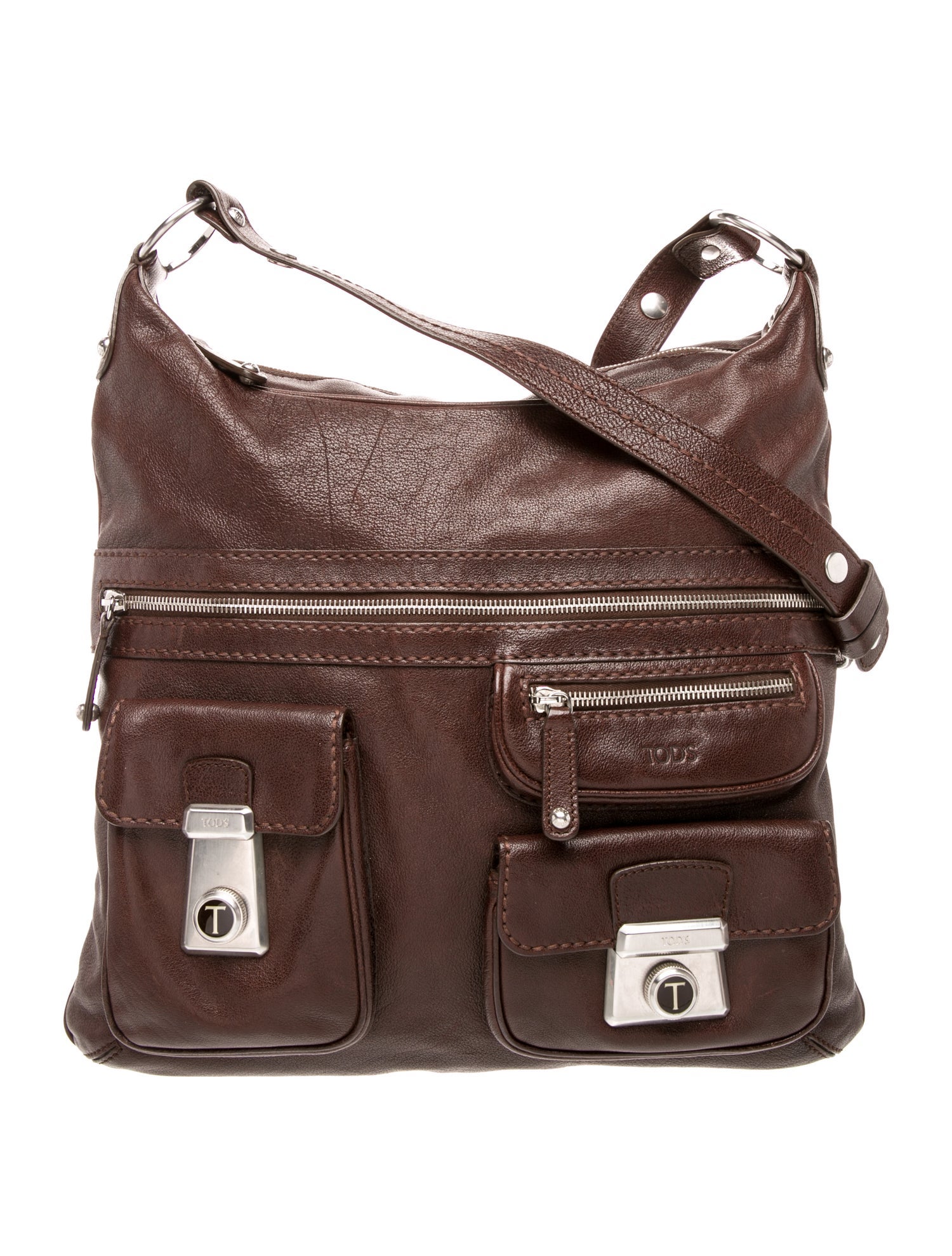 Tod's Leather Messenger Bag