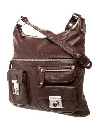 Tod's Leather Messenger Bag