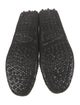Tod's Leather Animal Print Loafers