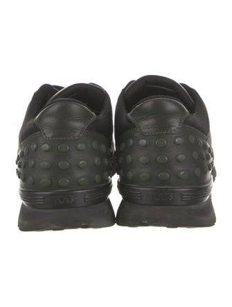 Tod's Leather Colorblock Pattern Sneakers