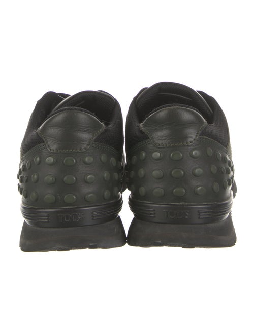 Tod's Leather Colorblock Pattern Sneakers