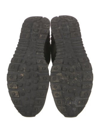 Tod's Leather Colorblock Pattern Sneakers