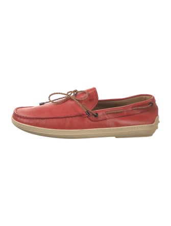 Tod's Suede Boat Shoes