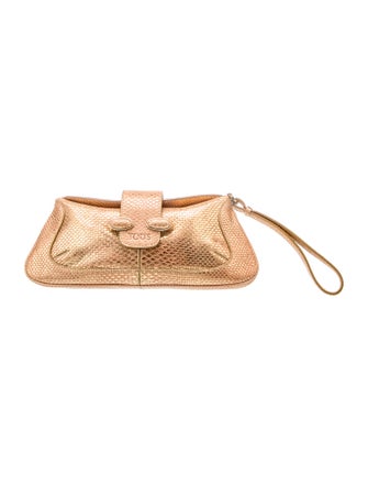 Tod's Leather Clutch