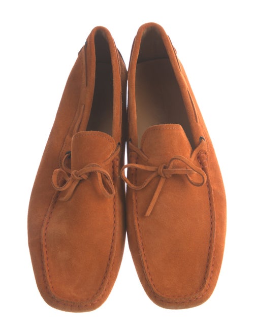 Tod's Suede Bow Accents Drivers