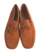 Tod's Suede Bow Accents Drivers