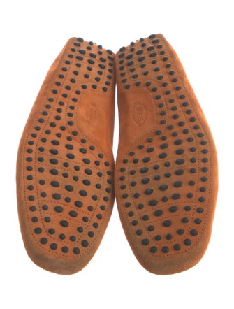 Tod's Suede Bow Accents Drivers