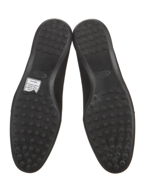 Tod's Suede Bow Accents Flats