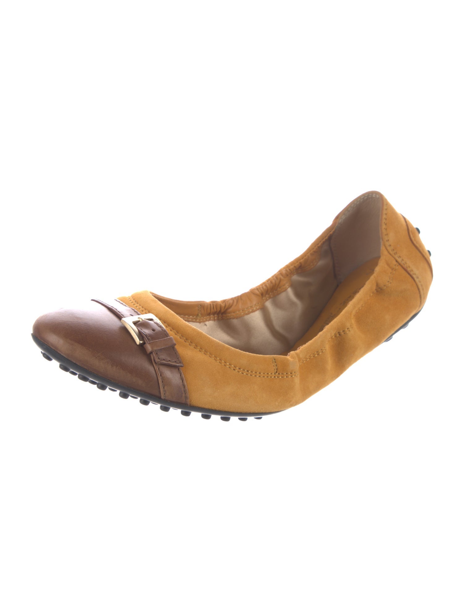 Tod's Suede Ballet Flats