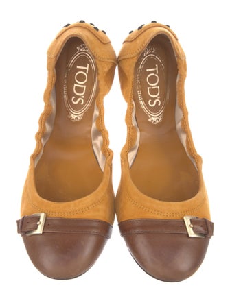 Tod's Suede Ballet Flats