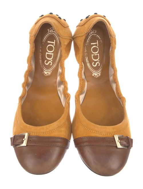 Tod's Suede Ballet Flats