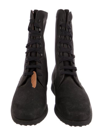 Tod's Suede Combat Boots