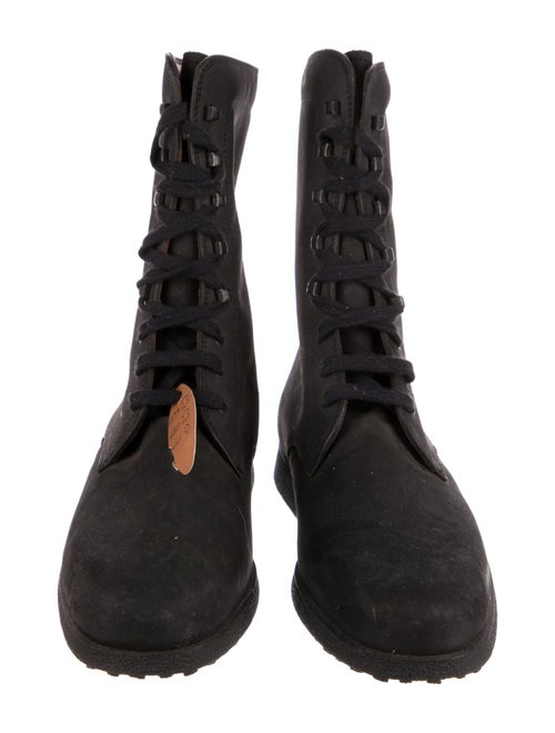 Tod's Suede Combat Boots