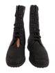 Tod's Suede Combat Boots