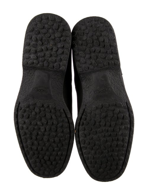 Tod's Suede Combat Boots