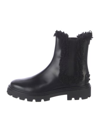 Tod's Leather Chelsea Boots