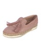 Tod's Suede Tassel Accents Espadrilles